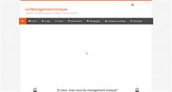Desktop Screenshot of management-toxique.com